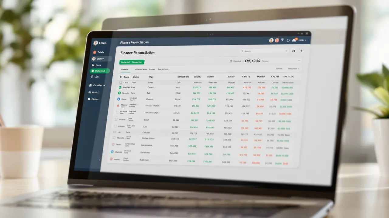 Payment Reconciliation Dashboard preview