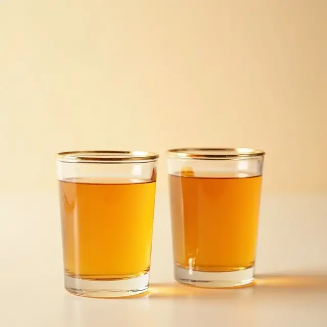 Gold-rim glasses